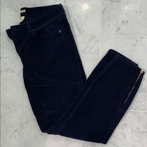 J crew navy corduroy pants, great condition!